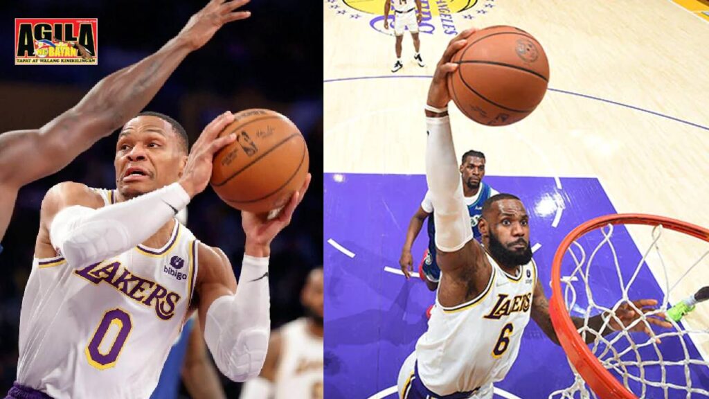 LEBRON JAMES, MAGLALARO PA SA LAKERS HANGGANG 2025, WESTBROOK, DI ITI