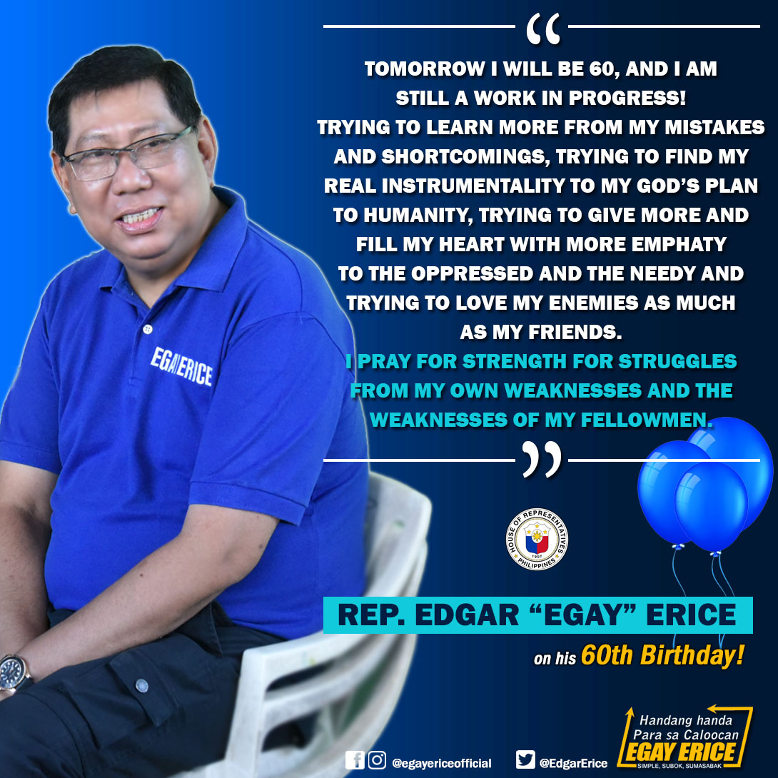 PAGBATI PARA KAY REP. ERICE, BUMUHOS