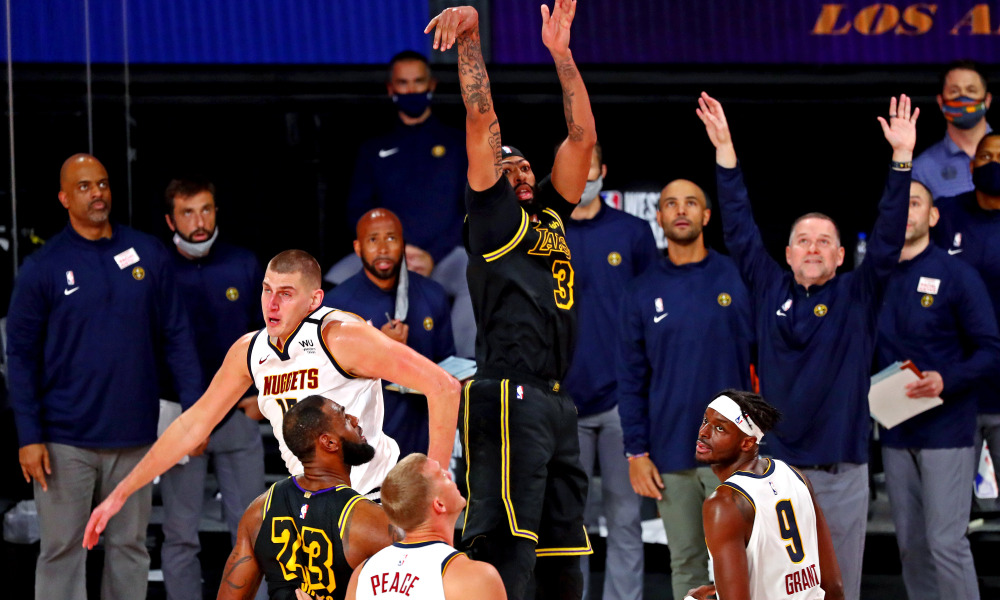 NBA: Playoffs-Denver Nuggets at Los Angeles Lakers