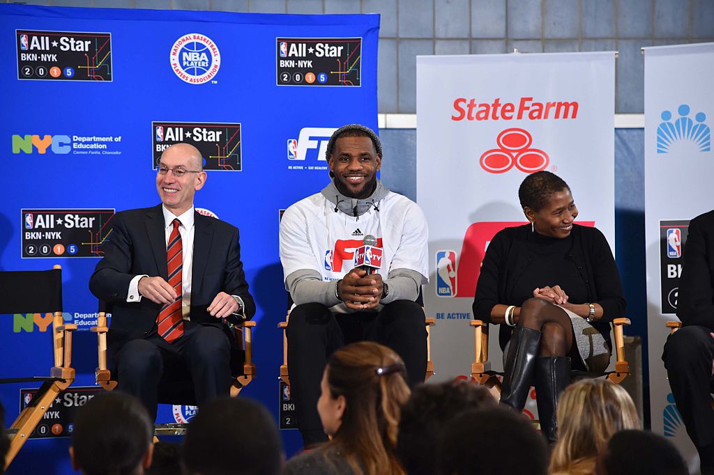 NBA Cares - NBA FIT Day of Service NBA All Star 2015