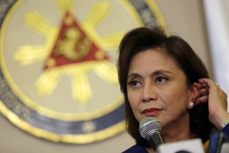 PHILIPPINES-QUEZON-VICE PRESIDENT-RESIGNATION FROM CABINET