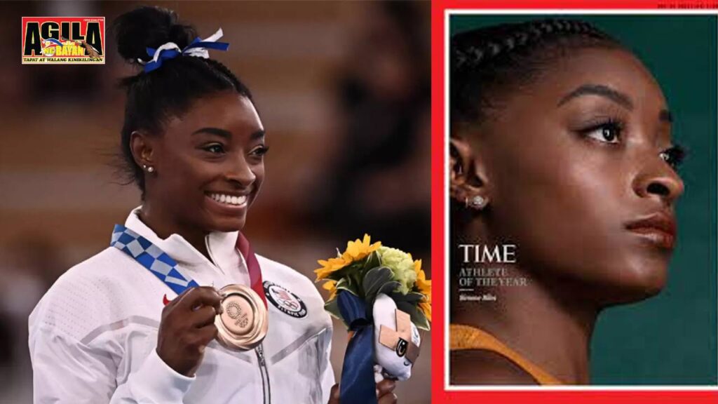 US GYMNAST SIMONE BILES, HINIRANG NA "ATHLETE OF THE YEAR' NG TIME