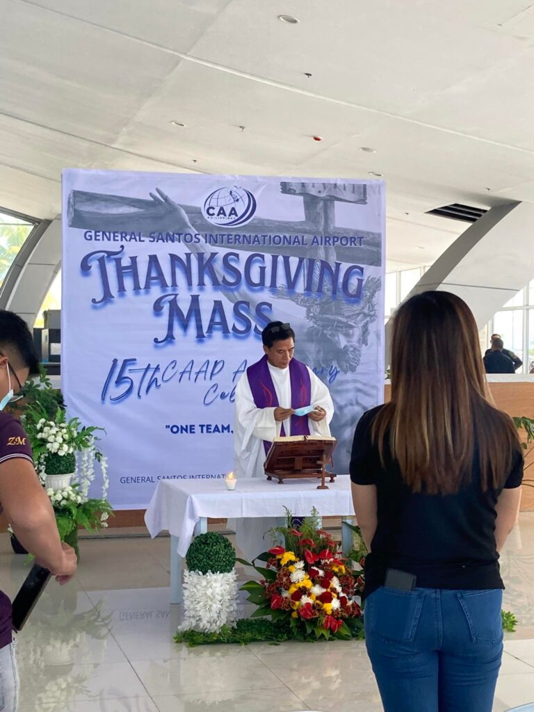 Thanksgiving-Mass-held-at-General-Santos-International-Airport