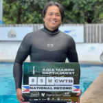 PINOY FREEDIVER NAGTALA NG BAGONG RECORD