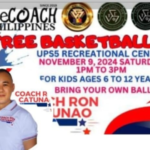 Ready na mga Batang Parañaque 1.. ‘WE COACH PHILIPPINES’ FREE BASKETBALL CLINIC IDI-DRIBBLE NA NI COACH RON CATUNAO