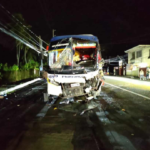 9 SUGATAN SA SALPUKAN NG BUS AT TRAILER TRUCKSA TAYABAS, QUEZON