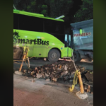 Cargo truck at bus nagsalpukan; 1  patay, 7 sugatan sa Laguna