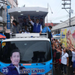 SEN. LAPID NAGSAGAWA NG MOTORCADE SA BACOLOD CITY AT NEGROS OCCIDENTAL