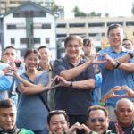 HONASAN, BINAY AT DEL ROSARIO NAGSAGAWA NG MOTORCADE SA MAKATI (Muling pinagtibay ang pagkakaisa at suporta)