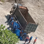 MENOR DE EDAD NASAGSAAN NG DUMP TRUCK NG SARILING AMA SA DEMOLITION SITE (Trahedya sa lumang Pasig City Hall)