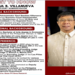 Villanueva Itinalagang Bagong Associate Justice ng Korte Suprema