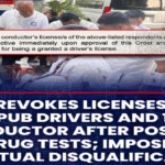 7 Driver at 1 Konduktor pinatawan ng Perpetual Disqualification at License Revoke sa Calabarzon