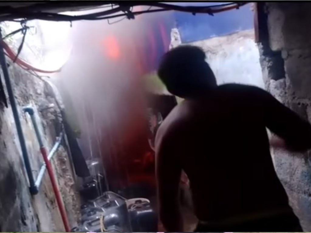 Screenshot from Zion vlog video